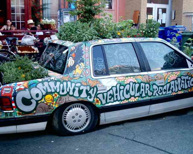 Community Art Project on Augusta St