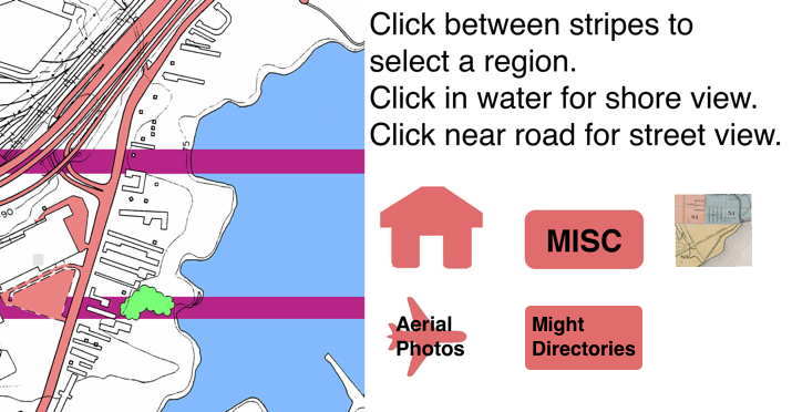 Etobicoke Motel Strip index map